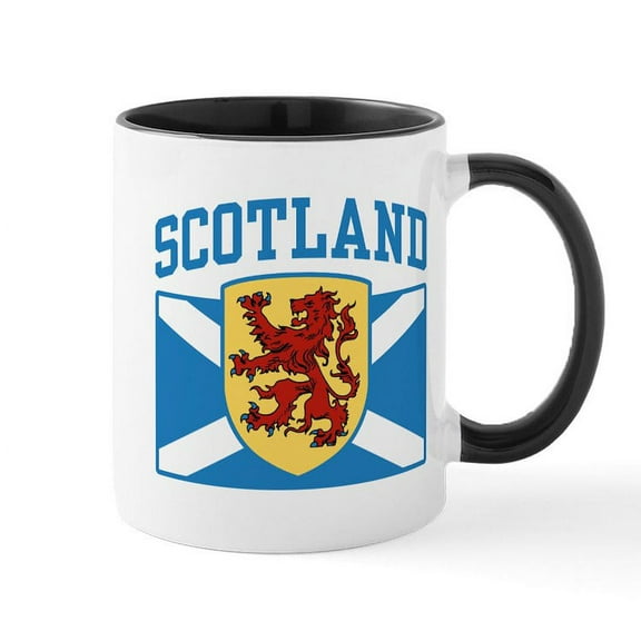 CafePress - Scotland Mug - 11 oz Ceramic Mug - Novelty Coffee Tea Cup