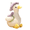 13.8in-0.18 Purple, variant on Realistic Duck Plush Animal -13.8 '' Flower Duck Plush Stuffed Animal, Cute Children's Plush Toy Birthday Party Gift