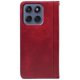 thumbnail image 5 of For Motorola Edge 60 Fusion 5G Case Hidden Magnetic Closure Calf Texture Leather Phone Cover - Black, 5 of 5