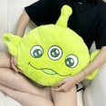 thumbnail image 4 of Cómodo cojín trasero de Alien de punto, almohada de peluche de Anime, manta, sofá, decoración del hogar, regalos de Navidad para niñas, 4 of 5