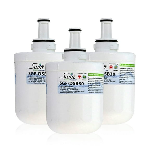 Swift Green Filters SGF-DSB30 Compatible Refrigerator Water Filter for DA2900003 (Pack of 3)