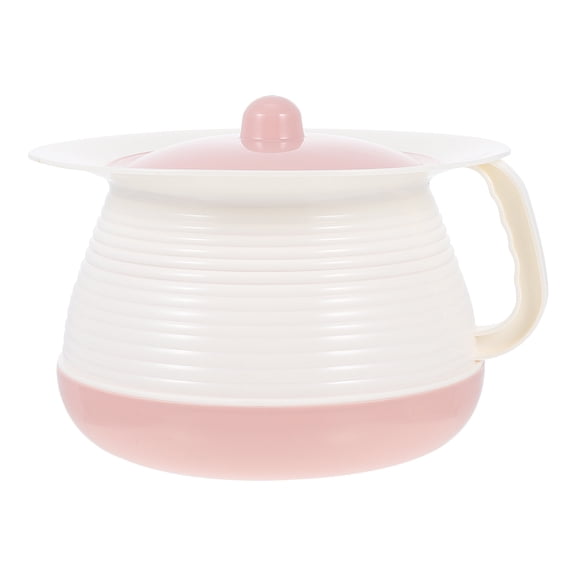 YOSADIER Portable Chamber Pot with Lid Plastic Spittoon Home Use Bathroom Toilet Accessory