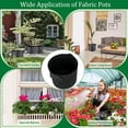 thumbnail image 7 of 6-Pack 5 Gallon Grow Bags, Aeration Fabric Pots with Handles, Heavy Duty Cloth Pots for Plants, 7 of 7
