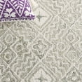 thumbnail image 6 of SAFAVIEH Micro-Loop Aditya Geometric Area Rug, Silver/Ivory, 8' x 10', 6 of 7
