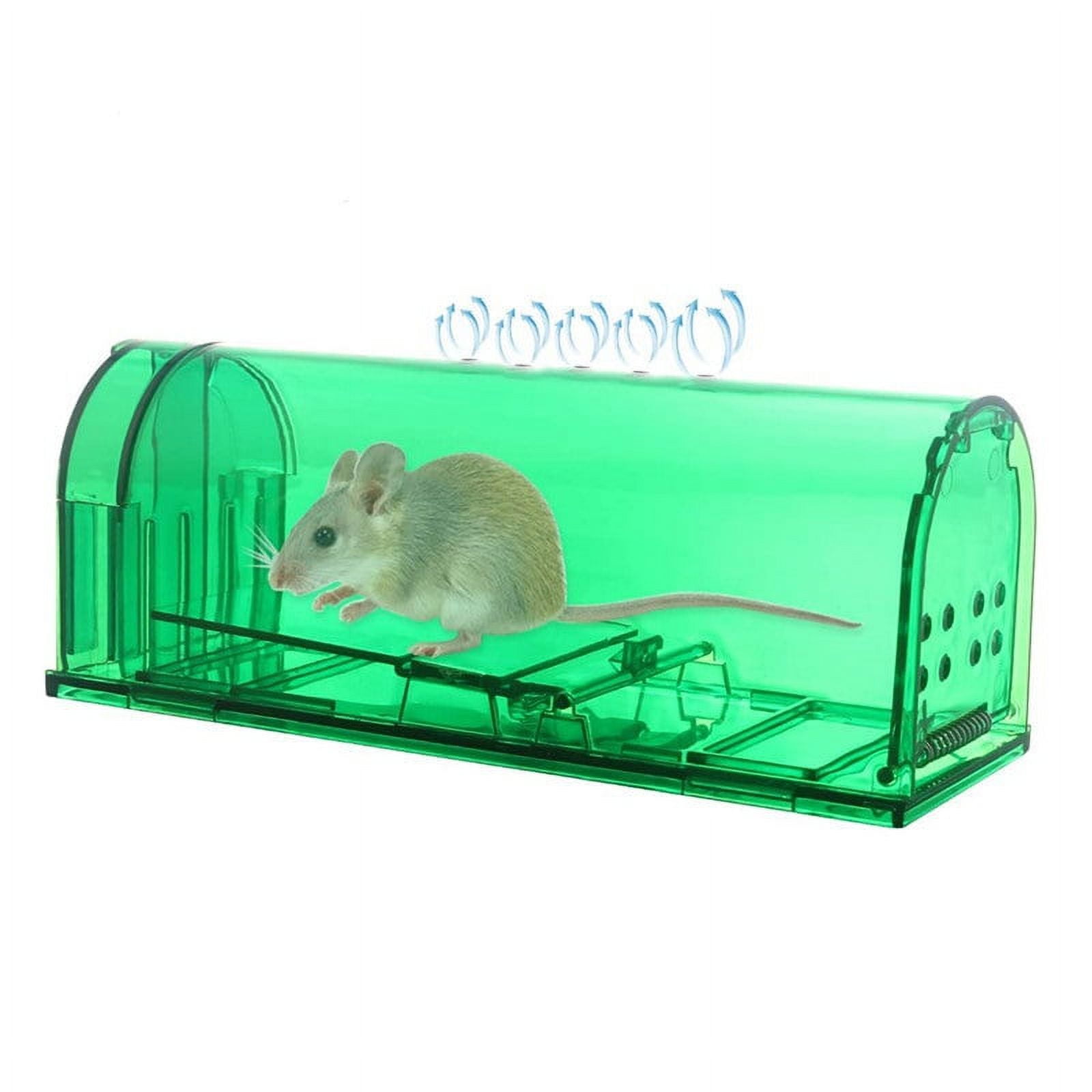 Mouse Catcher Safe Firm Humane Reusable Plastic Rodents Trap Firm Plastic  Smart Self-locking Mousetrap Humane For Indoor Outdoor - AliExpress