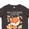 thumbnail image 4 of Inktastic My Cousins Love Me- Little Fox Boys or Girls Toddler T-Shirt, 4 of 5