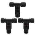 thumbnail image 1 of 3Pcs IP68 Waterproof Connector Electrical Cable 3 Way T Shape Outdoor Industrial Accessories, 1 of 2