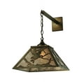 thumbnail image 3 of Meyda Tiffany 110135 15.5" W Strike Of The Eagle Hanging Wall Sconce - Copper, 3 of 4