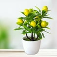 thumbnail image 5 of Sufanic Artificial Potted Flowers Fake False Plant Outdoor Yard Garden Home In Pot Decor, 5 of 6