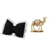 thumbnail image 1 of Cojín de lazo bonito, suave, con forma de lazo, cómodo, de polipropileno, figura de camello, adorno de resina, decoración única para escritorio, ideal, 1 of 8
