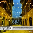 thumbnail image 5 of Sunlite LED A19 Colored Light Bulb, 3 Watts (25w Equivalent), E26 Medium Base, Non-Dimmable, UL Listed, Party Decoration, Holiday Lighting, Yellow, 6 Pack, 5 of 7