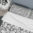 thumbnail image 3 of Designart Ensemble de Literie 'Web Pattern' Moderne et Contemporain - Housse de Couette et Shams, 3 of 4