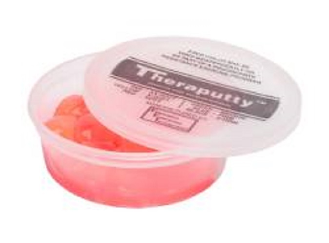 CanDo Theraputty Standard Exercise Putty, Red Soft, 4 oz.1 Each