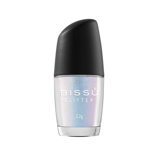 Glitter para rostro Varios tonos Bissu 2.2 g blanco