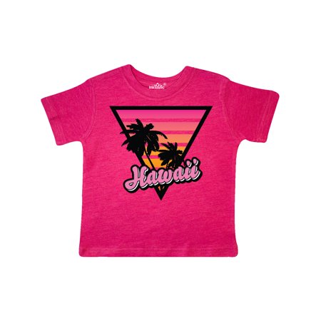 

Inktastic Hawaii with Triangle and Palm Trees Gift Toddler Boy or Toddler Girl T-Shirt