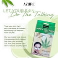 thumbnail image 3 of AZURE Hemp & Collagen Nourishing Under Eye Pads - Toning, Hydrating & Anti Aging Eye Mask Patches - Reduces Fine Lines, Wrinkles, Dark Circles & Puffiness - Skin Care Made in Korea - 5 Pairs, 3 of 3