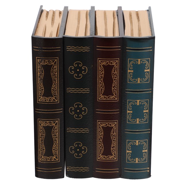 MasteelfCA Creative Simulation Book Ornament Household Fake Book Living Room Decoration