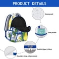 thumbnail image 4 of Lemon Aesthetic Laptop Backpack - Stylish Bookbag for Teens & College, Large Capacity Citrus Print Backpack, Fun Design Gift, 4 of 6