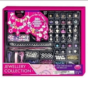 DIY Bracelet Making Kit for Girls, Thrilez 150Pcs Charm Bracelets Kit with Beads, Pendant Charms, Bracelets and Necklace String for Bracelets Craft & Necklace Making, Gift Idea for Teen Girls