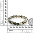 thumbnail image 3 of Gem Stone King Gorgeous Handmade 10MM Round Semi Precious Agate Stone Stretchy Bracelet for Women | Beaded Bracelets for Women, 3 of 3