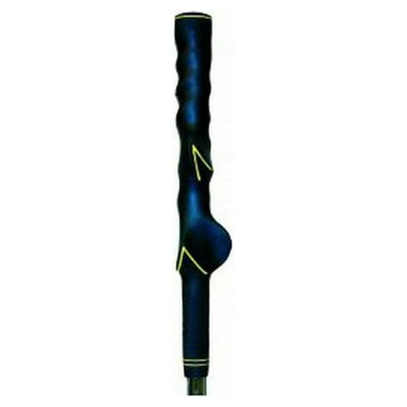 Tacki-Mac V-Trainer Grip (Black/Yellow, LEFT-HANDED) Golf Training Aid NEW
