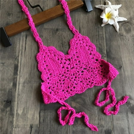 

Cathalem Kids Bathing Suits Girls Size 14-16 Kids Straps Bikini Swimsuit Clothing Top Crochet Swimwear Toddler Two Piece Swimsuit Swimwear Hot Pink 4-5 Years