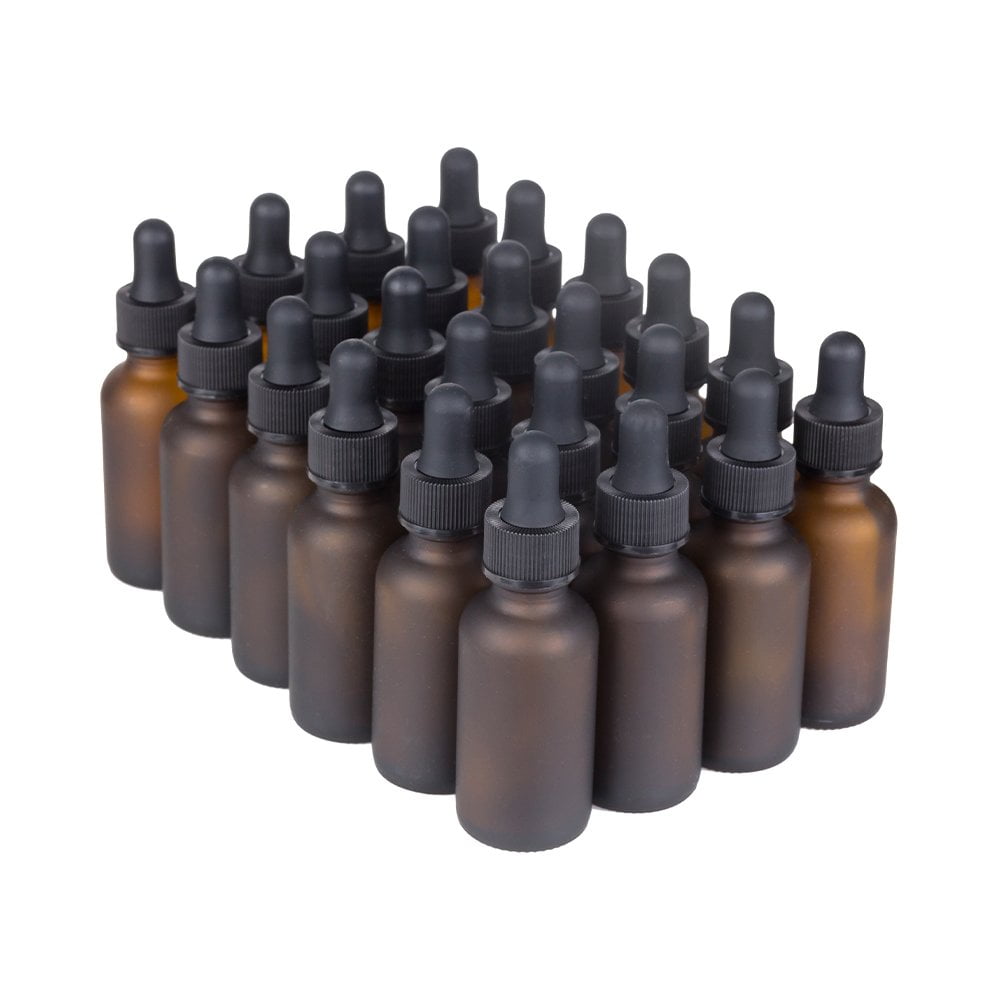 Amber, 4 oz 1 oz 12 Pack Amber, Amber, Amber Glass Bottles with Black Poly Cone Cap 2 oz 8 oz 24 Pack 80 Pack 108 Pack
