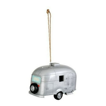 Red Carpet Studios Birdhouse Birdie In The Woods Silver Camper