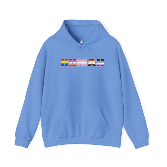 Human - LGBTQIA - Unisex Cotton Hoodie