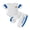 Blue, variant on BemeyourBBs Newborn Baby Boys Spring Summer Fall Clothes Infant Baby Boy Mama's Boy Outfits Waffle Patchwork Bear Embroidered Short Sleeve Rompers Long Pants 2Pcs Clothes Set