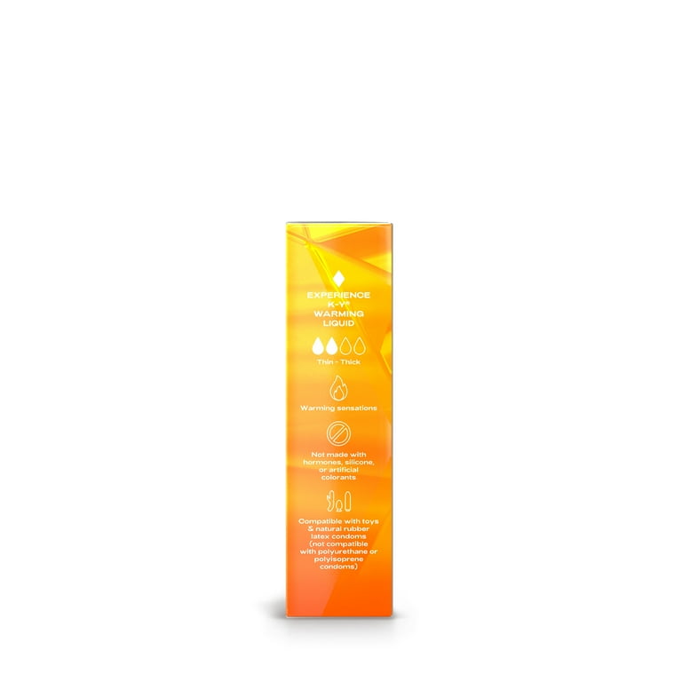 K-Y Warming Liquid Lube, Glycerin Based Sensorial, 1 fl oz - Walmart.com