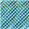 thumbnail image 1 of Ahgly Company Machine Washable Indoor Square Transitional Deep-Sea Green Area Rugs, 7' Square, 1 of 7