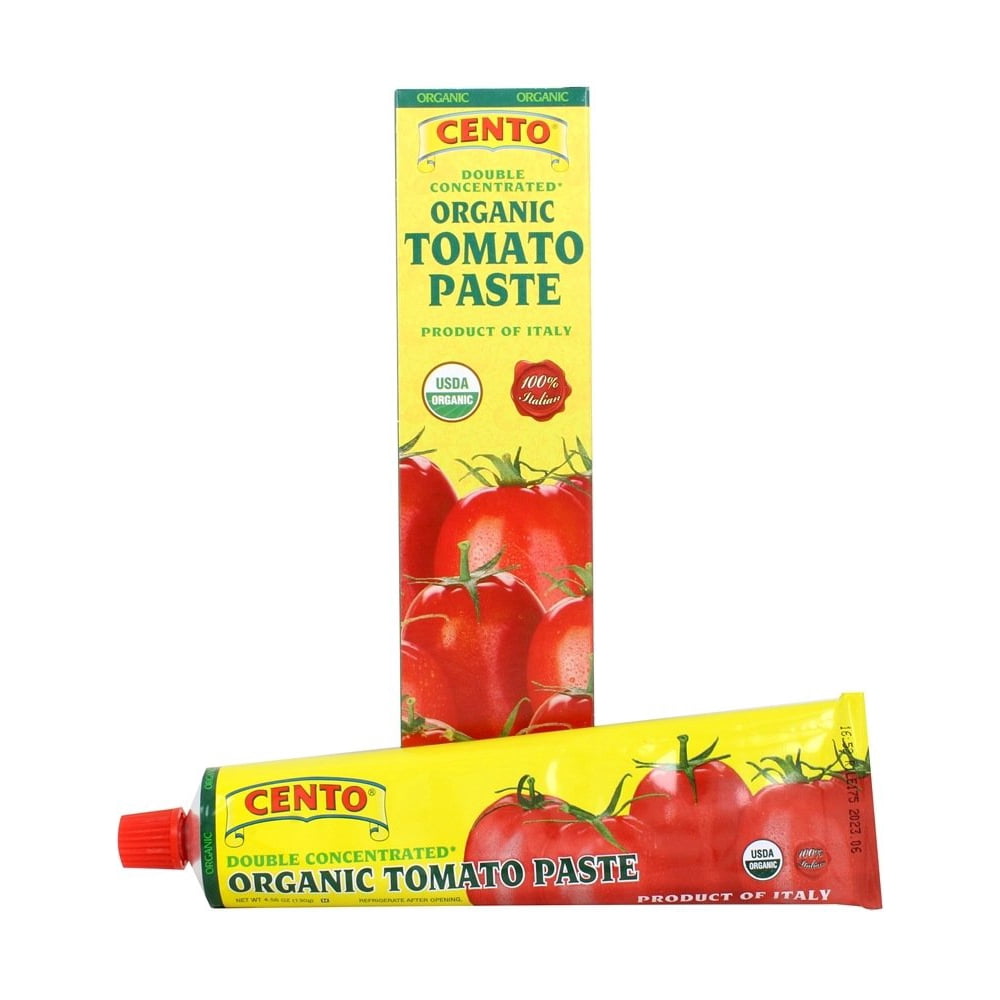 Cento Organic Double Concentrated Tomato Paste 4.56 oz. Walmart
