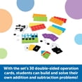 thumbnail image 3 of Juego de herramientas matemáticas Learning Resources Rainbow diez Marcos 140 piezas, 3 of 6