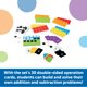 thumbnail image 3 of Juego de herramientas matemáticas Learning Resources Rainbow diez Marcos 140 piezas, 3 of 6