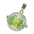 thumbnail image 3 of Colgantes de constelación Medallón de símbolo del zodiaco que se pueden abrir Accesorios de joyería con gancho circular Tipo 4, 3 of 8