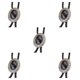 thumbnail image 2 of Corbata de bolo Minnieouse para hombres con colgante de Aleación, 2 of 4