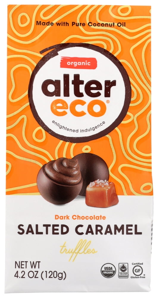 Alter Eco Salted Caramel Truffles, 4.2 Oz