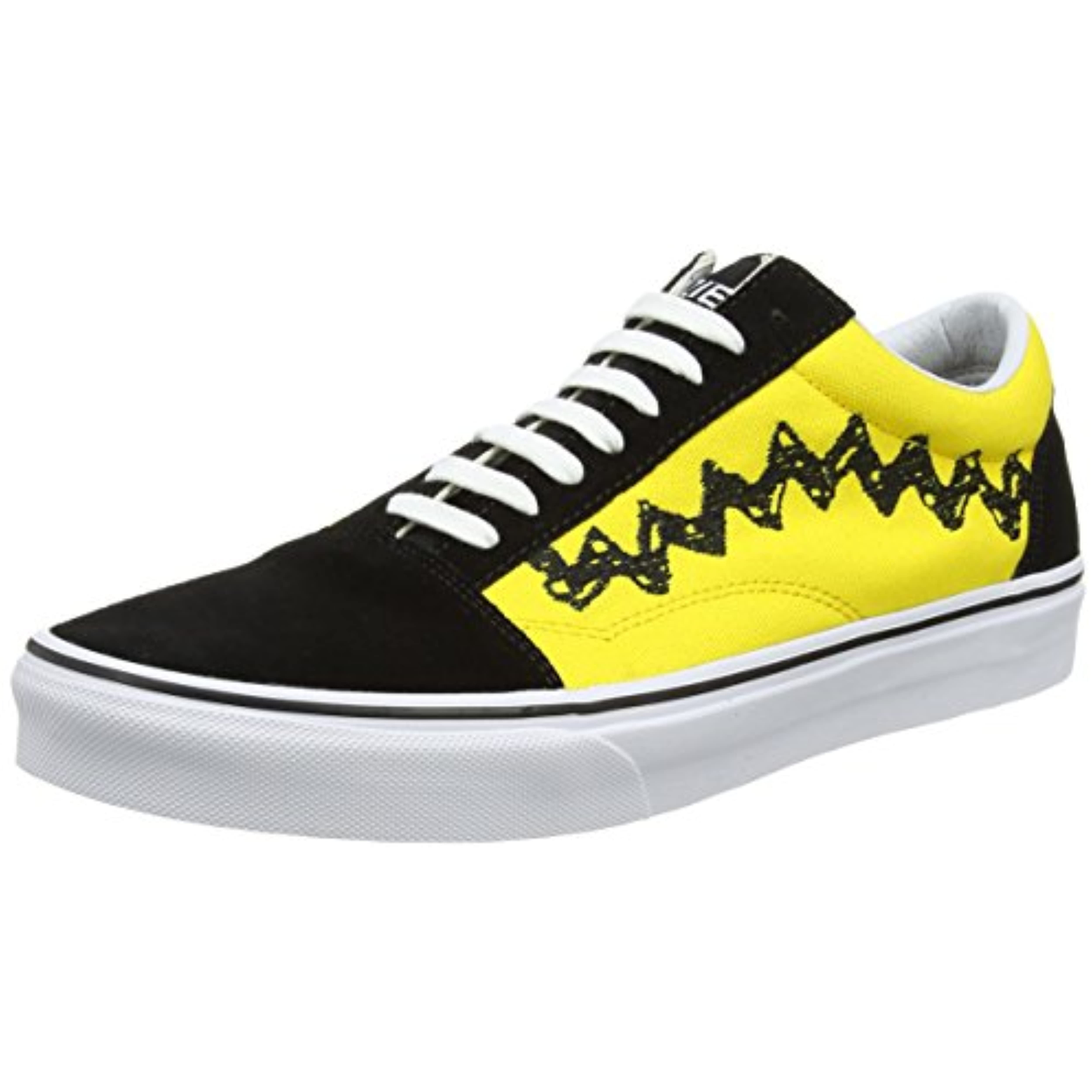 international bruser sympatisk VANS Old Skool Sneakers Charlie Brown/ Black - Walmart.com