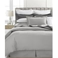 thumbnail image 1 of Ultra Soft 1800 Series 3 PC Striped Duvet Set (King, Grey), 1 of 3