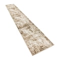 thumbnail image 2 of Unique Loom 3137759 2 x 13 ft. Larvotto Sofia Runner Rug, Brown, 2 of 5