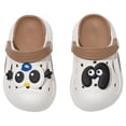thumbnail image 4 of Fozruso Children's Shoes Summer New EVA Outer Wear Cartoon Cute Baby Toe Slippers For Boys And Girls,Sizes 13 Little Kid 7.5-8 Years(Yellow), 4 of 4