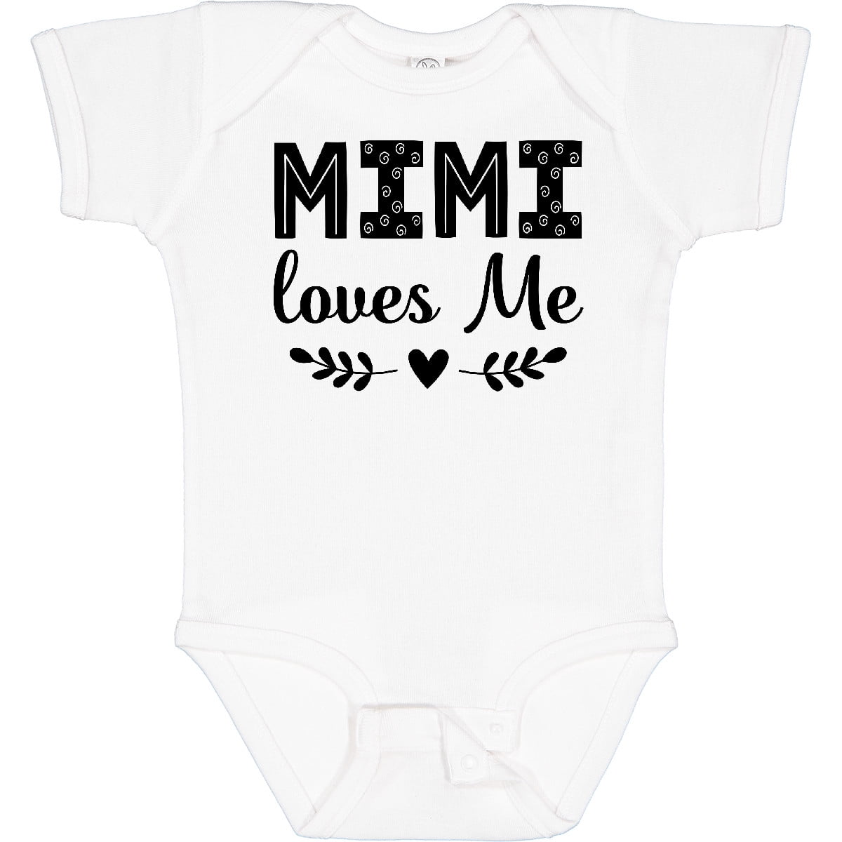 Inktastic Mimi Loves Me Baby Clothes Girl Girls Baby Bodysuit