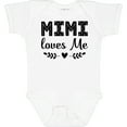 thumbnail image 3 of Inktastic Mimi Loves Me Baby Clothes Girl Girls Baby Bodysuit, 3 of 5
