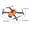 Orange, variant on Potensic ATOM 3-Axis Gimbal 4K GPS Drone Fmlxio Brushless Dual Camera 360 Degrees Obstacle Avoidance Drone 8K HD Aerial Photography Folding Flying Machine Positioning Remote Control Aircraft