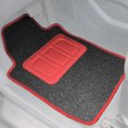 thumbnail image 4 of Universal Fit Ribbed Carpet Floor Mats with Heel Pad (for Cars, Coupes, Small SUVs), 4 of 6