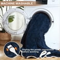 thumbnail image 4 of TROPOW Electric Blanket Full Size-Thick Tufted Sherpa Heated Blanket Full Size with 10 Heat Levels and 10 Time Settings,ETL Certified Machine Washable Fast Heating Blanket Full 72"×84",Navy Blue, 4 of 9