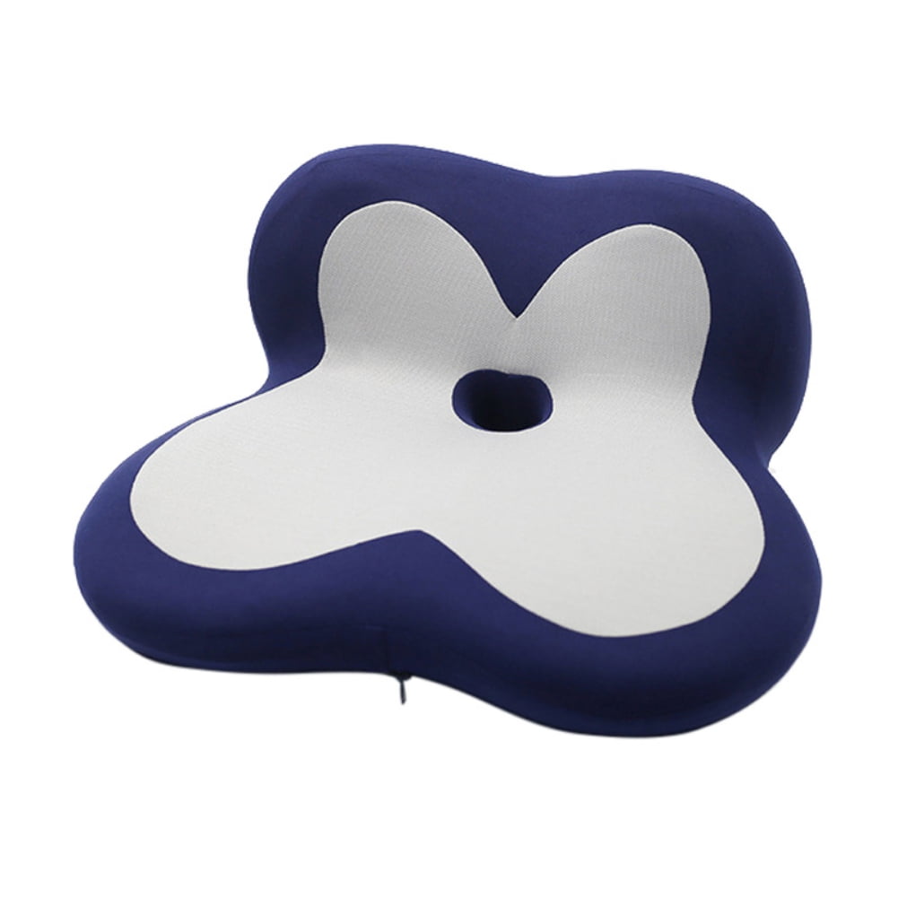 Memory Foam Sit Bone Relief Seat Cushion for Butt Lower Back Hamstrings  Hips Ischial Tuberosity Reduce Fatigue for Chair