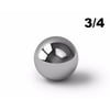 Ten 3/4Inch (19mm) Steel Bearing Balls for Paracord Monkey Fist Center Core