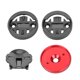 thumbnail image 3 of BOROCO Soporte para Odómetro De Eje De Bicicleta, Soporte para Ordenador De Bicicleta De Montaña Y Carretera, Tapa Superior para Auriculares, Cronómetro, Soporte para Velocímetro GPS(红色), 3 of 5